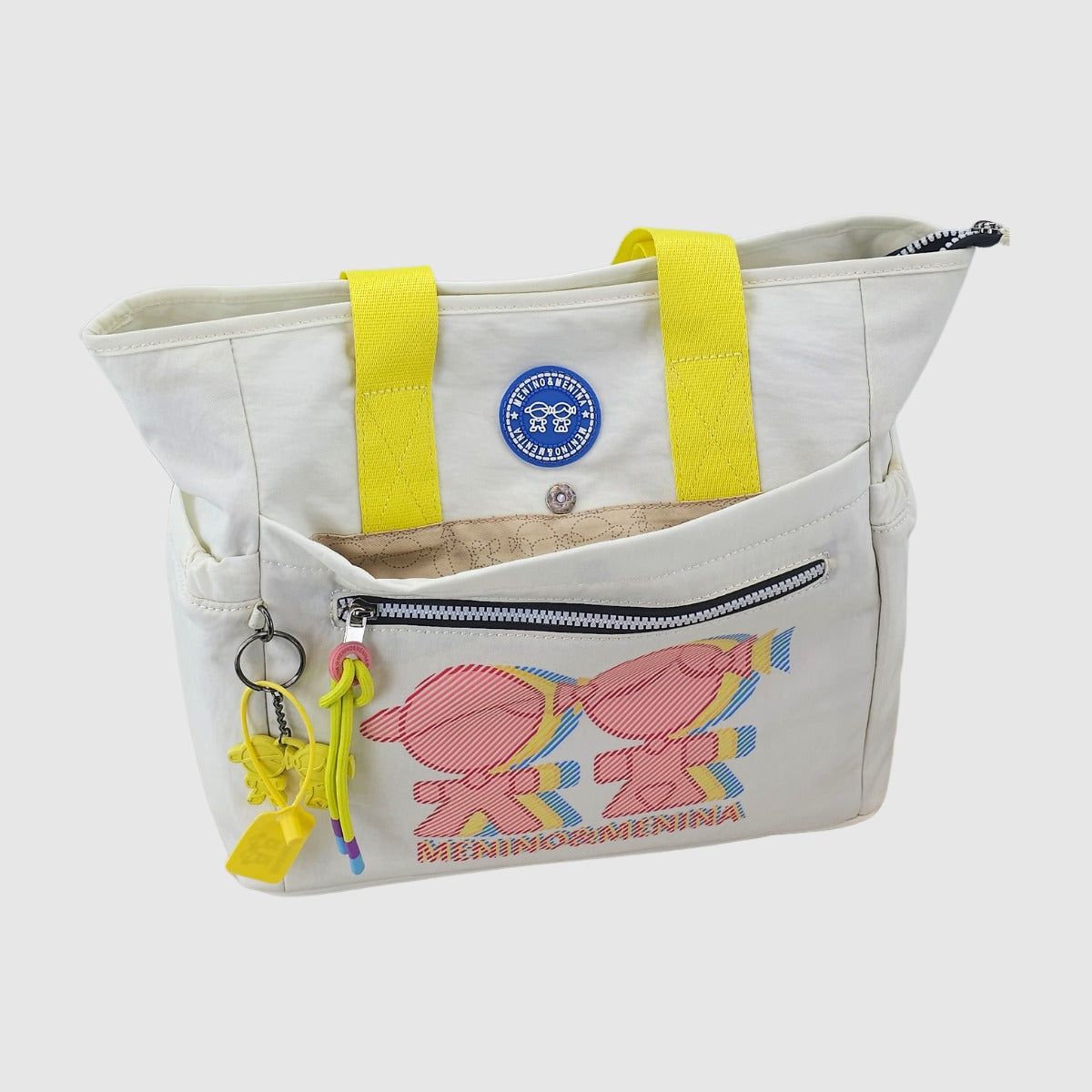 Bolsa De Ombo Feminina Grande Sacola Tote Shopper M&m